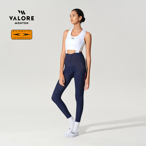 VALOREAOE回响背带长裤公路车装备双箭头骑行服春夏高弹显瘦女款 - 图1