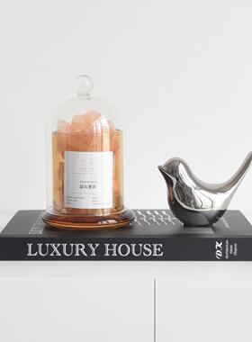 现代高级感样板间酒柜艺术陈列家居装饰品摆件设计师小众高档摆设