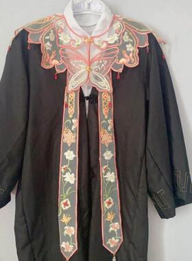 学士服云肩大学生新中式披风马面裙汉服披肩搭配饰刺绣假领子古风
