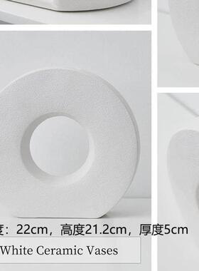 花瓶办公室装饰客厅艺术加厚水培插花工艺植物容器器皿大花餐厅现