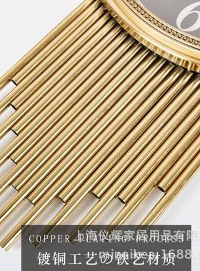 现代客厅金属创意挂钟时钟欧式个新钟表装饰家用时尚艺术挂表