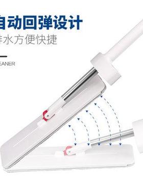 2022新款免手洗平板懒人拖把家用拖地一拖干湿两用拖布净梅萍