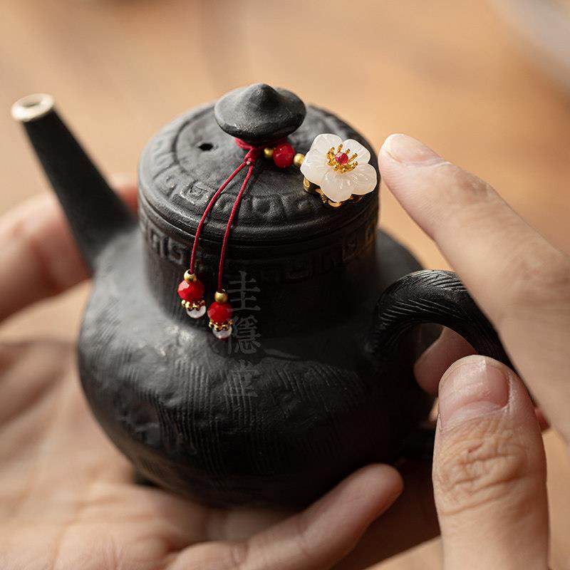 圭隐堂手工提溜小挂件吊坠家用盖碗茶壶壶绳茶具装饰品茶道零配件,淘宝优惠券,粉丝福利购,淘宝优惠卷