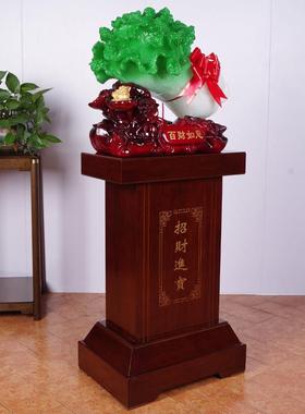 百财如意白菜摆件落地家居客厅玄关办公室装饰品乔迁新居开业礼品