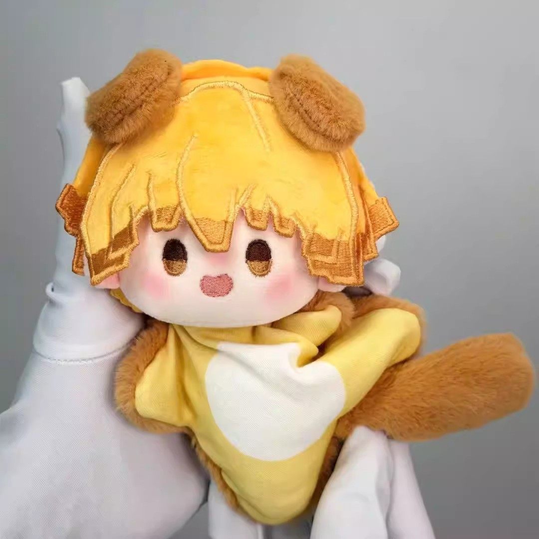 豆袋善逸属性棉花娃娃15cm捏捏鬼灭之刃动漫同人周边我妻善逸玩偶,淘宝优惠券,粉丝福利购,淘宝优惠卷