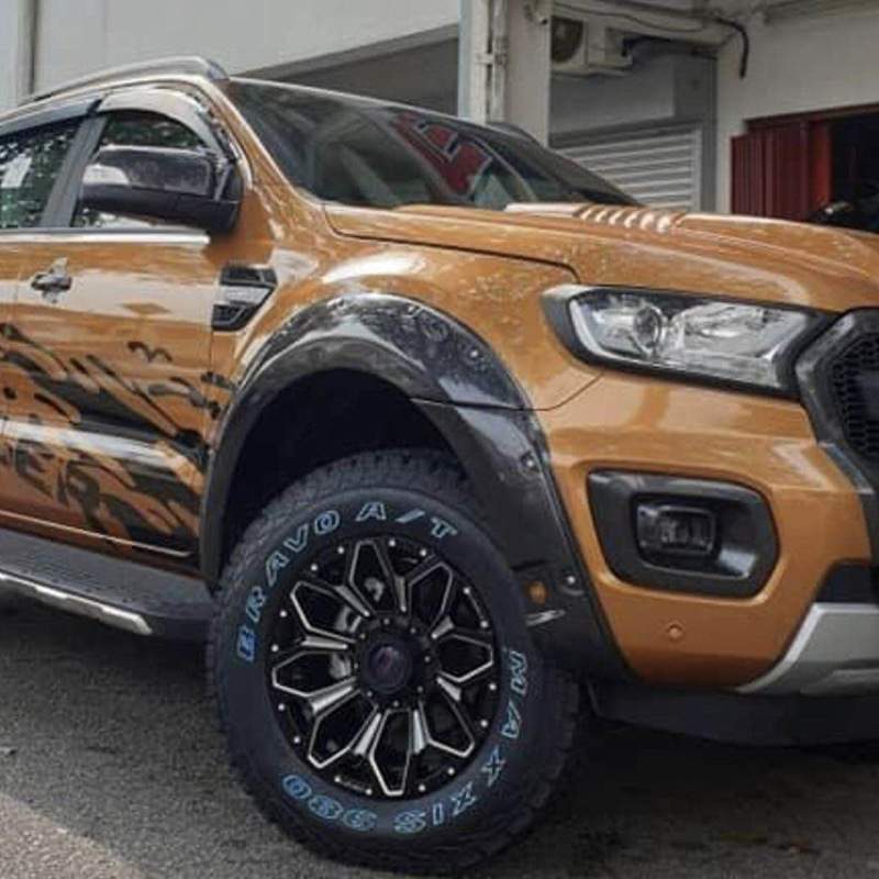 适用于福特T8轮眉 FORD RANGER T8 19-20 9‘ slim fender flares - 图0
