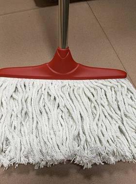 3EW1加大38CM不锈钢杆大号棉线拖把方形棉条家用布拖宽头墩布