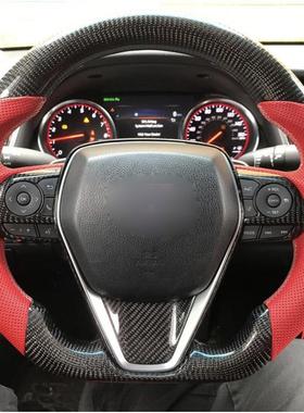工厂促销适用于丰田凯美瑞亚洲龙碳纤维方向盘改装加工