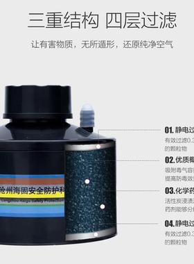 海固HG-ABS/D-A/B/E/K/H2S-2/多功能滤毒罐（D1-2）（二级）