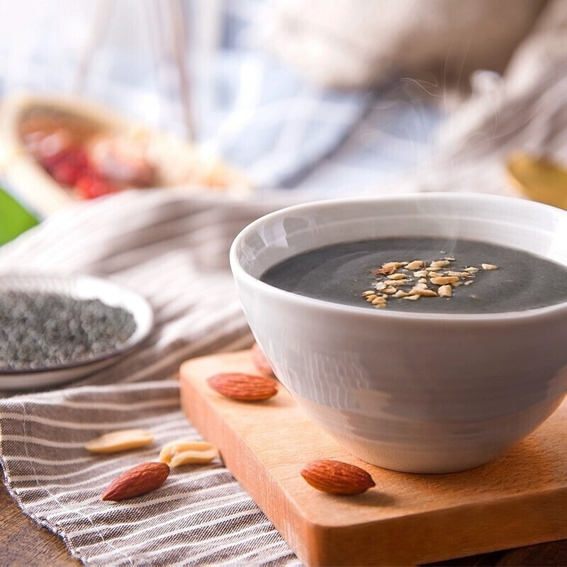 周氏红枣莲子黑芝麻糊多口味选择免煮即食早餐代餐冲饮芝麻糊700g - 图3