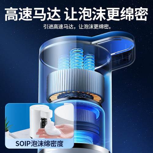 soip自动感应器智能泡沫洗手机壁挂式儿童皂液 - 图2