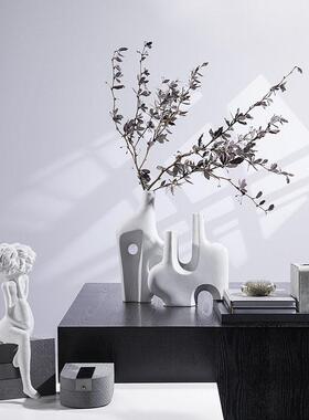 雕塑人物美女摆件新中式家居书房样板间售楼处陈设艺术装饰品软装