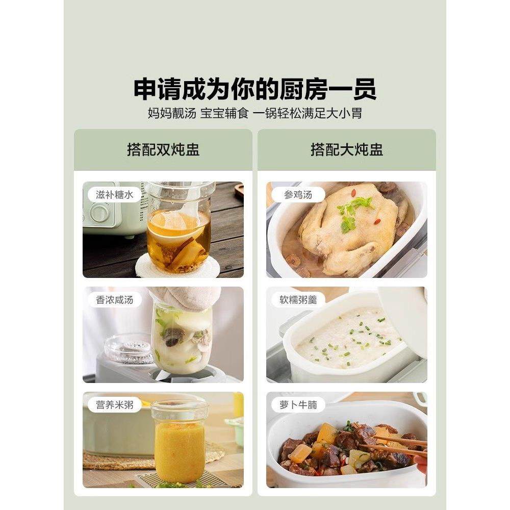 北鼎电蒸锅G55A全自动预约保温家用蒸烤箱隔水炖多功能台式电蒸箱,淘宝优惠券,粉丝福利购,淘宝优惠卷