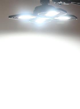 LED变形折叠车库灯E2726宽压高亮四叶工矿灯厂房仓库车库照明灯