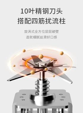 ankale豆浆机家用小型迷你全自动多功能破壁机米糊免煮1-2-3-4人