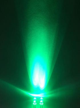 工厂生产F5高亮绿灯5mm圆头超高亮舞台灯发光二极管led直插灯珠