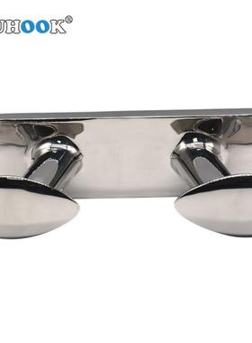 现货316不锈钢缆桩铁板凳系缆桩羊角缆桩船舶游艇配件