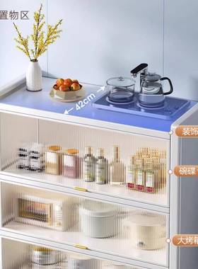 婴幼儿餐边柜子储物柜客厅茶水柜厨房收纳柜靠墙置物柜墙边柜斗柜