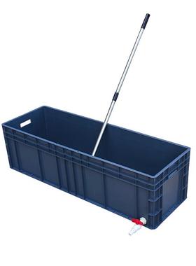 OF9D大型塑料洗拖把池地盆水池户外尘推拖布池商用车间长方形墩布