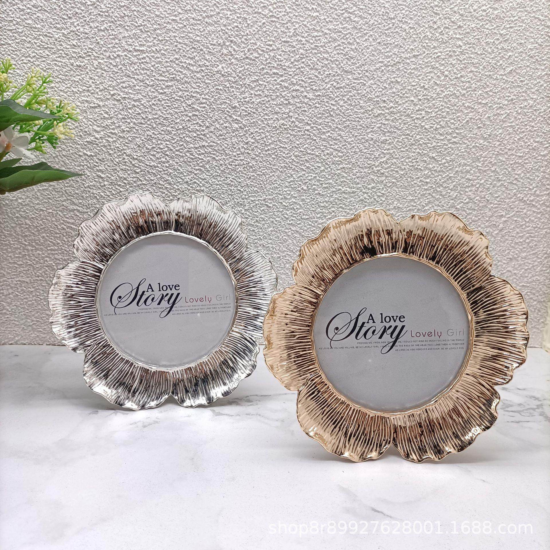 现代简约金属相框 样板房软装摆台摆件 金属相框,淘宝优惠券,粉丝福利购,淘宝优惠卷