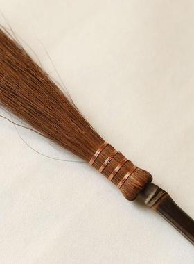 紫竹加长款鬃毛佛尘 手工编织工艺品 鬃毛制品 厂家直销
