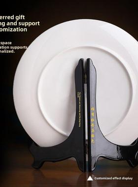 莲花心经挂盘禅宗莲花装饰品佛堂客厅办公室装饰乔迁礼品礼品