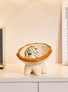 狮子放钥匙收纳玄关摆件客厅家居鞋柜入户门口装饰置物架乔迁礼物