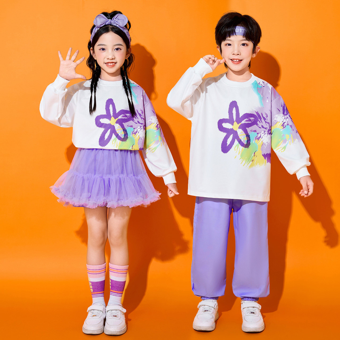 儿童啦啦队演出服新款小学生运动会开幕式班服幼儿园校园风表演服,淘宝优惠券,粉丝福利购,淘宝优惠卷