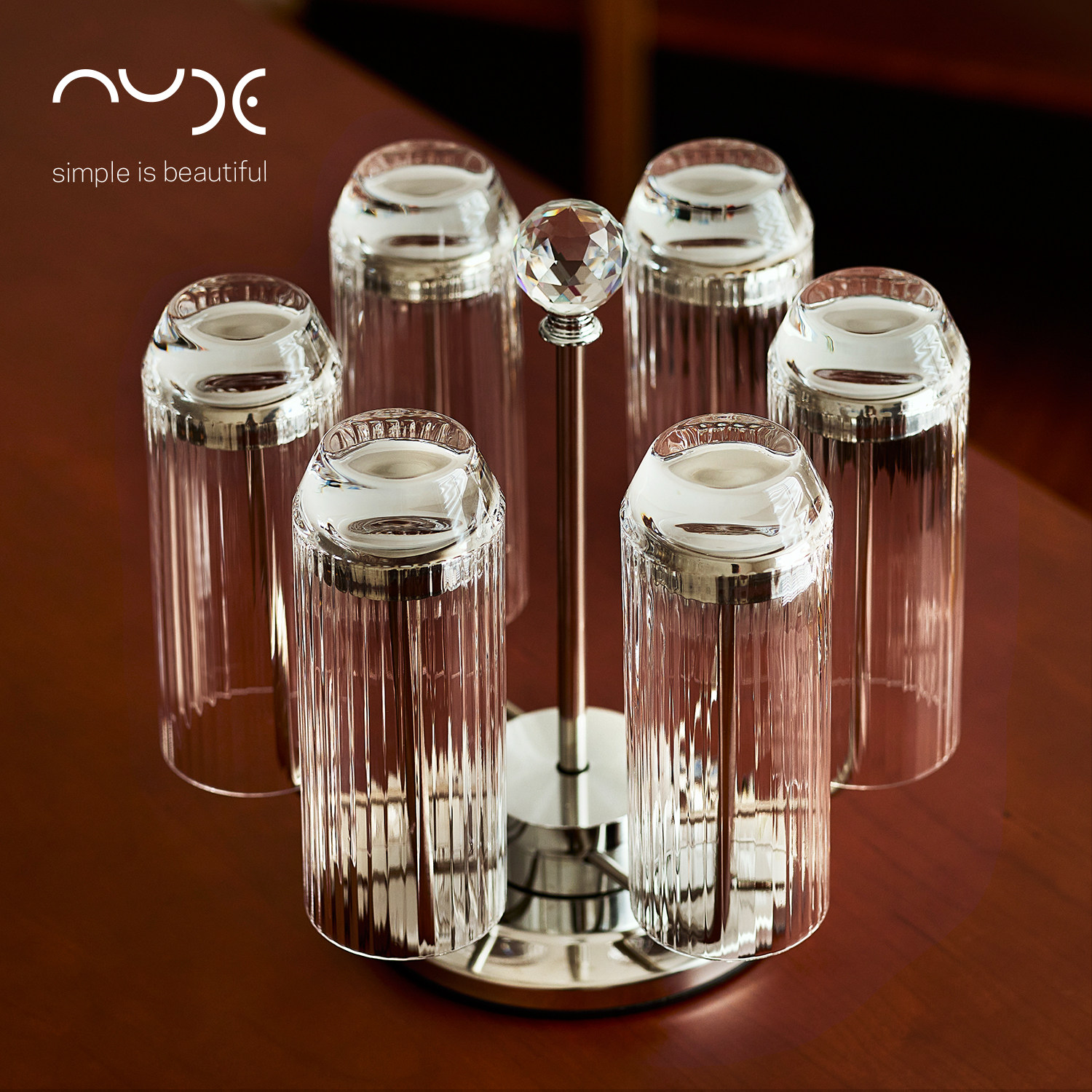 土耳其进口Nude高颜值水晶玻璃杯套装家用待客水杯果汁饮料绿茶杯,淘宝优惠券,粉丝福利购,淘宝优惠卷