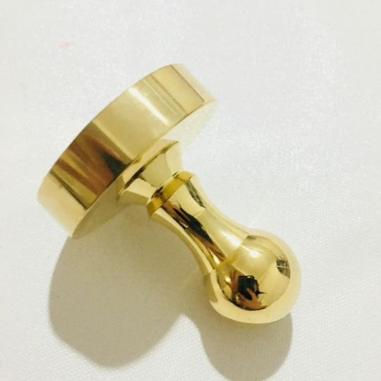 速发字印花印章卍字莲用品佛家法器道士印 法印5厘米铜印送底座