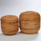 Sufa 7 cakes in rattan seven-box tea can, Pu'er tea bucket jewelry, jewelry cake storage bucket, Qiu Teng