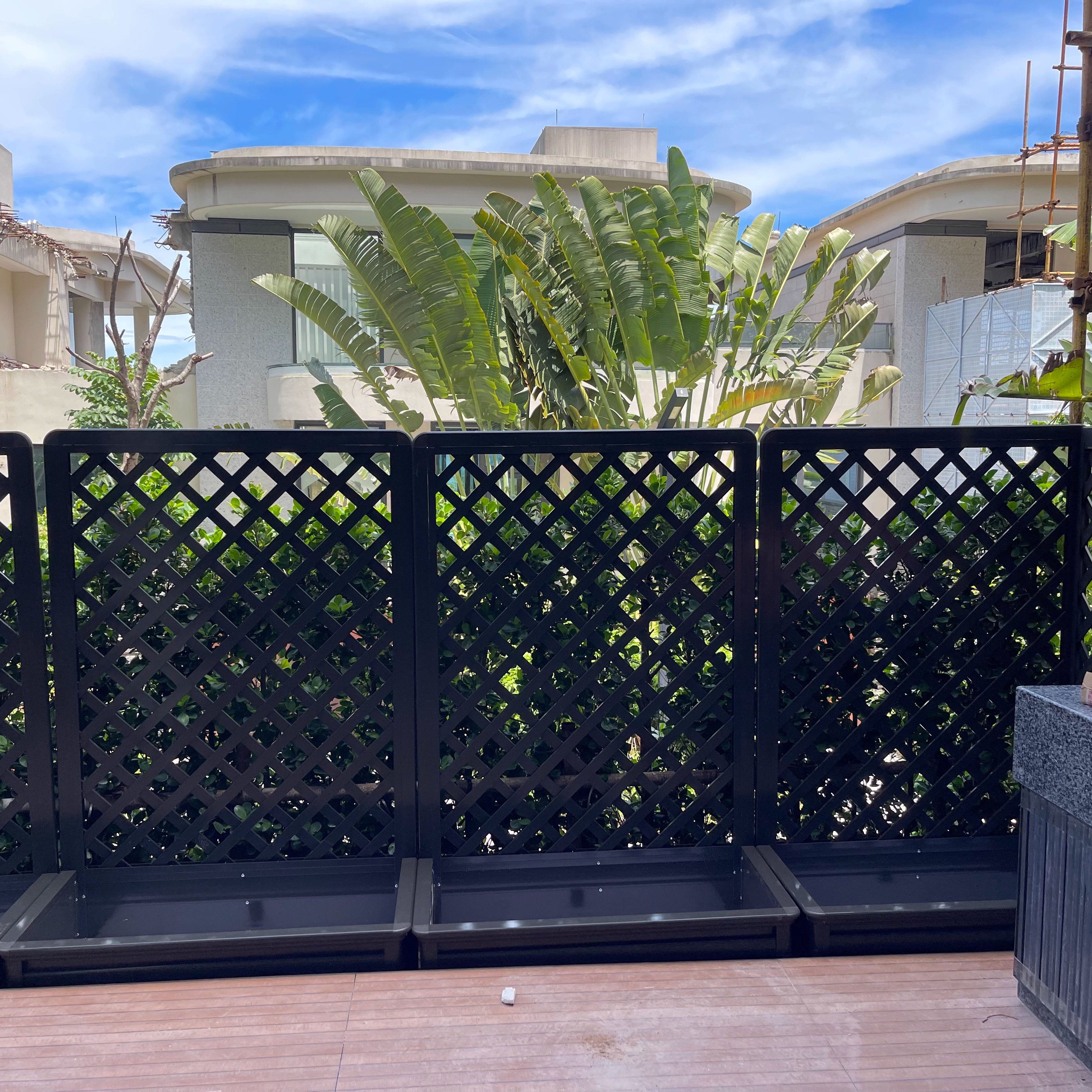 网格爬藤种植箱铝合金花箱户外广场街道庭院花坛组合隔断护栏市政,淘宝优惠券,粉丝福利购,淘宝优惠卷