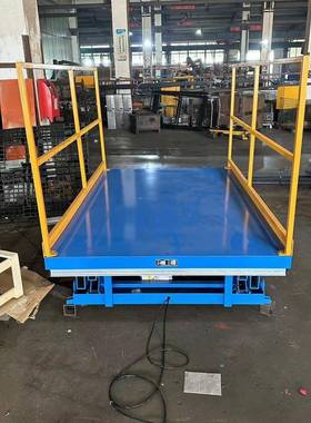 车间固定剪叉举升机固定式电动平台升降机工厂电动液压升降机平台