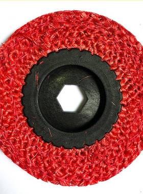 直销东大红麻轮五金打磨抛光红麻轮棉麻抛光轮油麻轮