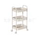 Removable kitchen shelf Home multi-layer storage cart Floor-standing vegetable and fruit rack