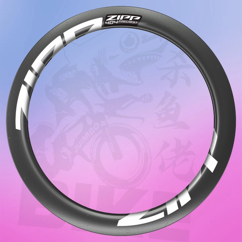 zipp 车圈贴纸202/303/404/454/808/858公路车碳刀圈涂装轮组贴纸 - 图0