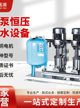 俩泵恒压供水设备家用增压泵无负压供水设备变频恒压生活供水