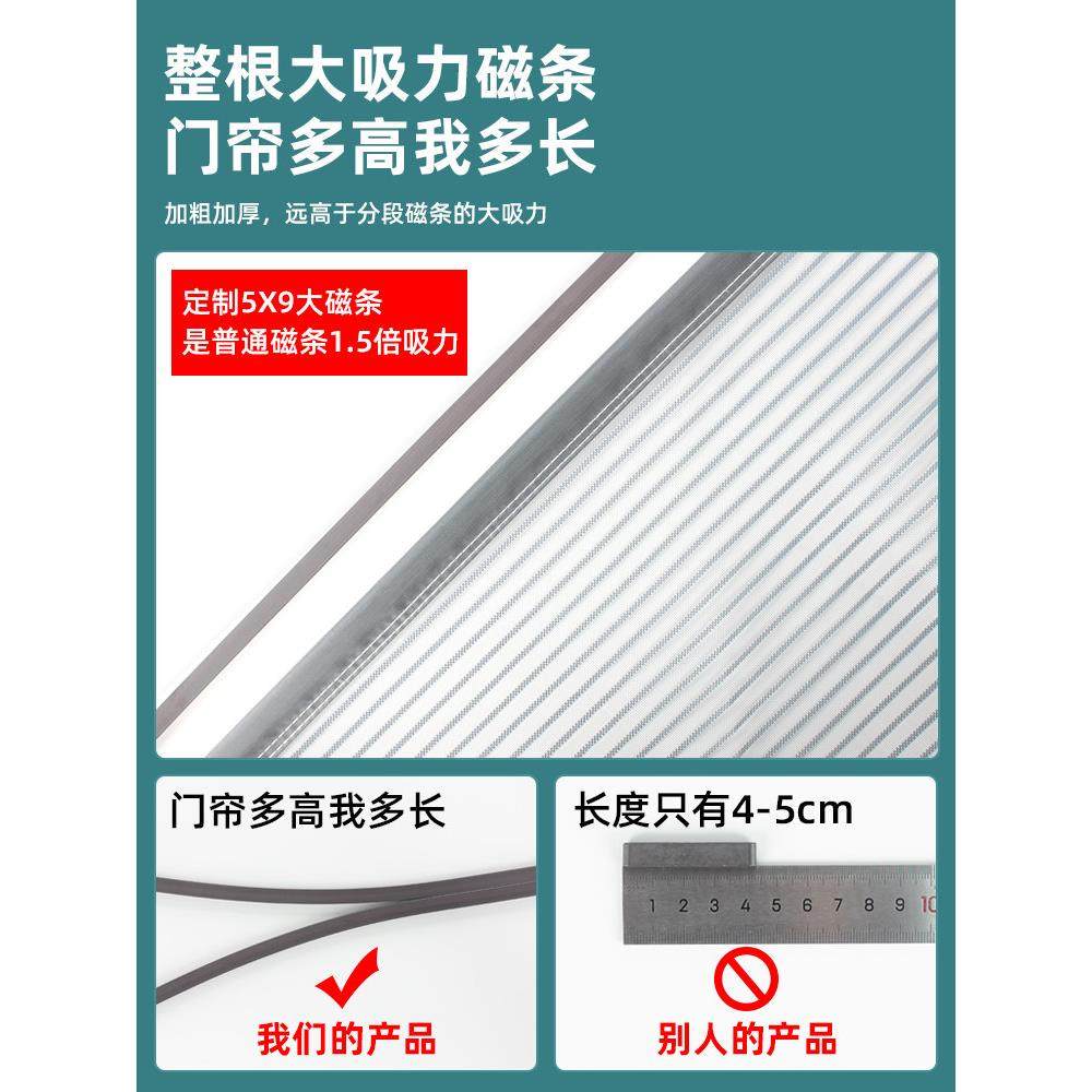 防蚊门帘夏季家用纱帘纱窗纱门侧开沙门魔术贴自粘磁吸磁性免打孔,淘宝优惠券,粉丝福利购,淘宝优惠卷