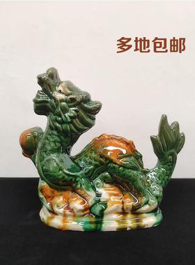 陶瓷十二生肖摆件客厅书房博古架工艺品礼品摆件招财镇宅风水摆设