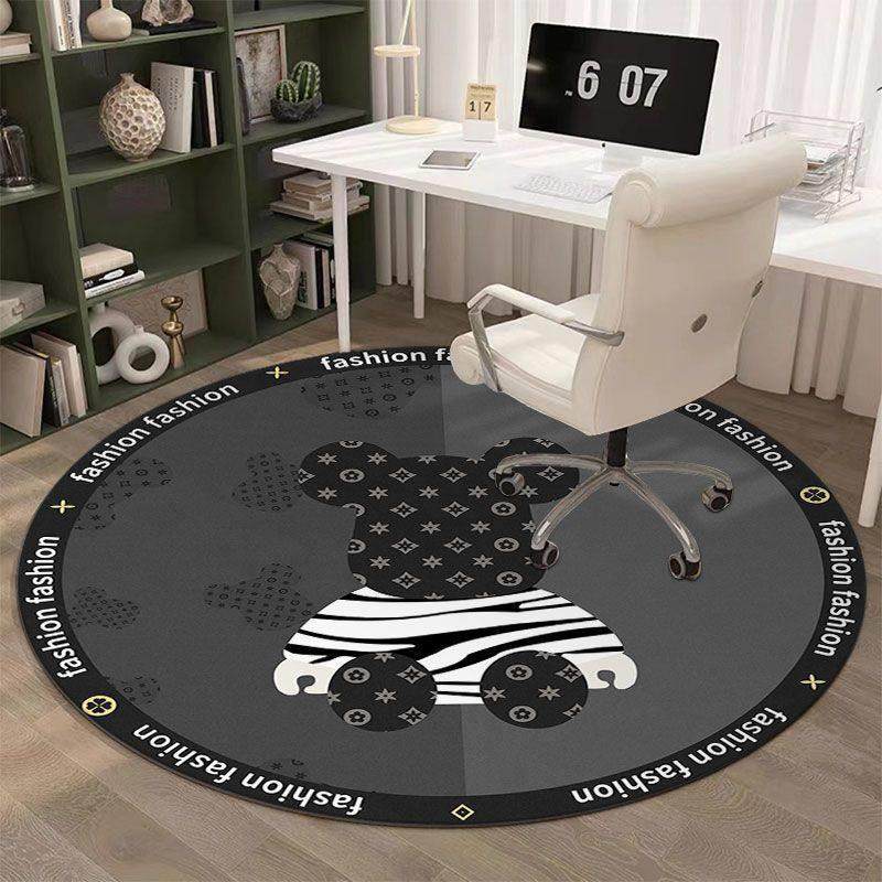 落地镜圆形地毯卧室电脑学习椅地垫转椅儿童书桌梳化妆台椅子垫子,淘宝优惠券,粉丝福利购,淘宝优惠卷