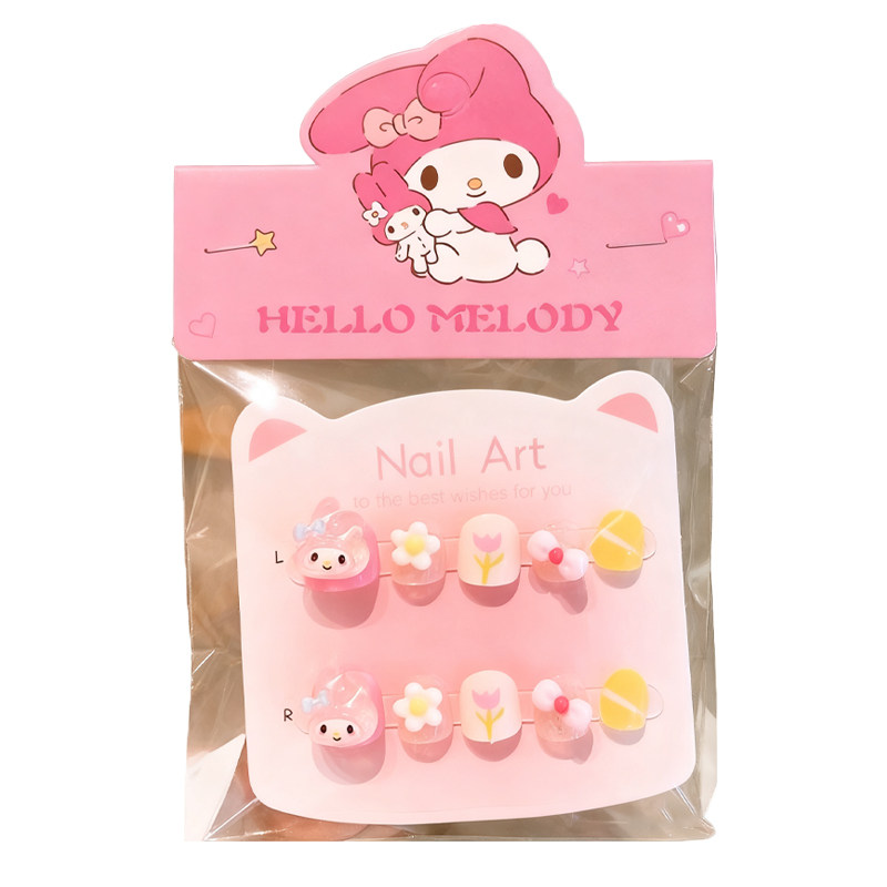 红色系儿童穿戴甲过年美甲2026新年款9显白中长款12小女孩童专用8,淘宝优惠券,粉丝福利购,淘宝优惠卷