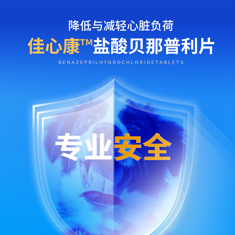 它佳盐酸贝那普利片狗狗降血压咀嚼片肾衰心衰猫咪心脏肥大心脏病 - 图2