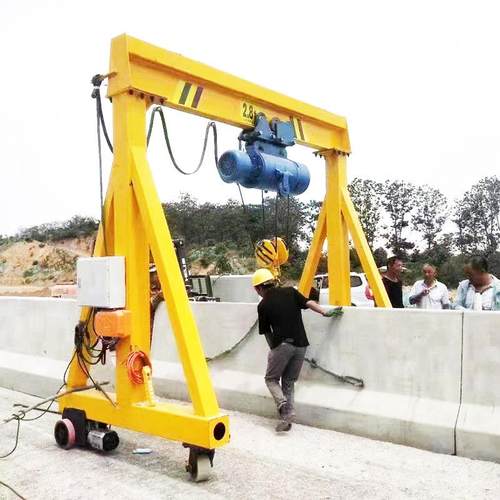 无轨升降龙门架 货物搬运移动起重机 工业车间用 小型电动龙门架 - 图1
