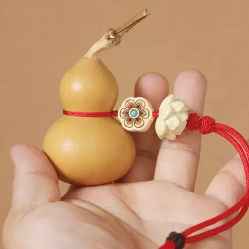 Переезд в новый дом, натуральная настоящая тыква, простой короткий кулон для спальни, кулон от двери до двери, кулон для зеркала заднего вида автомобиля.