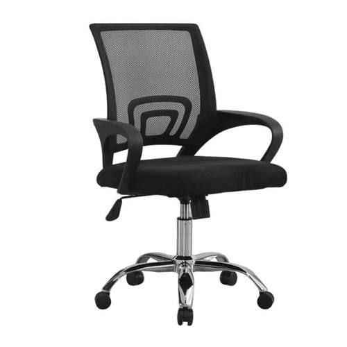 办公椅回字椅学习洽谈会议商务靠背护腰老板椅网布升降电脑椅 - 图2