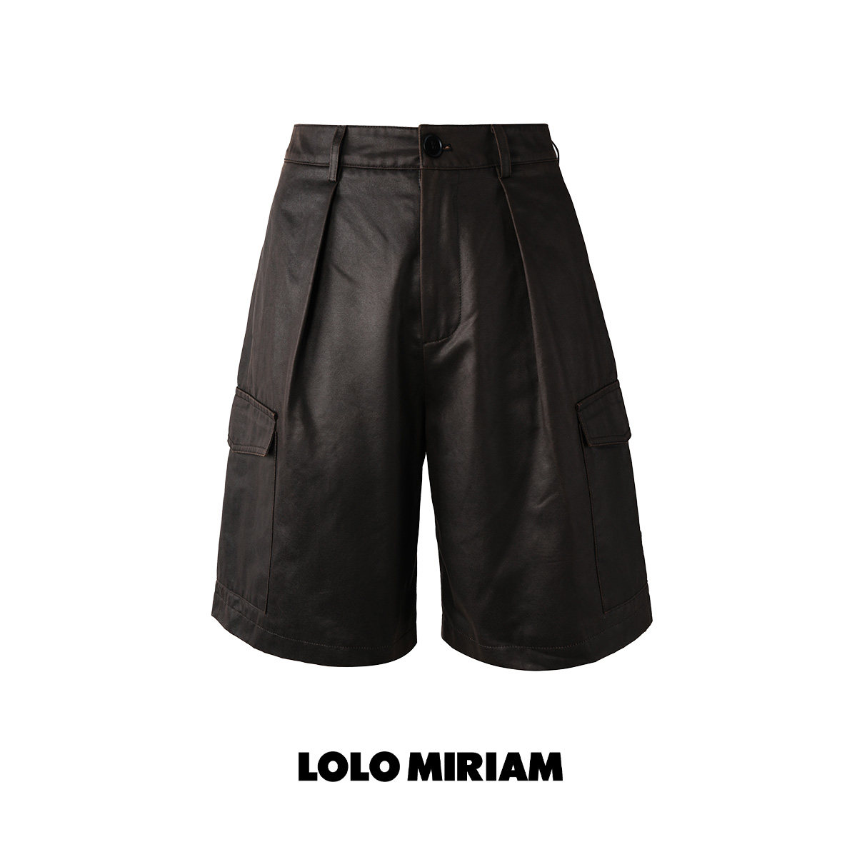 LOLO MIRIAM25秋休闲短裤秋季直筒植鞣简约设计师313W7U015,淘宝优惠券,粉丝福利购,淘宝优惠卷