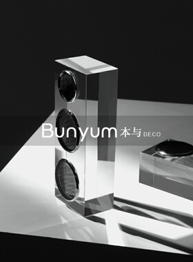 好货现代轻奢复古水晶组合音响模型装饰品摆件样板房家居书房玄关