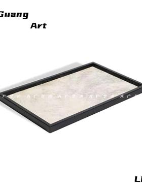 大广 意式轻奢装饰花艺插花器 客厅茶几托盘饰品居家样板房摆件