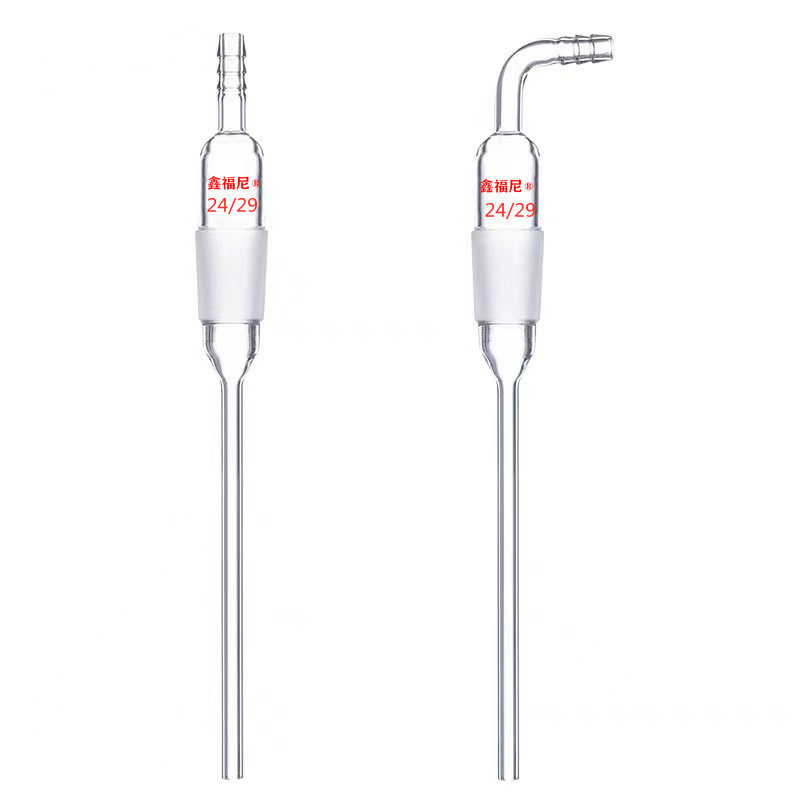 玻璃标准磨口导气管 实验室导气管  减压毛细管磨砂标准口 - 图3