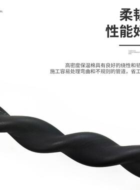 空调保温隔热保温套防冻棉海绵空调ppr管水管管橡塑铜太阳能铝管